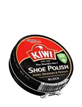 KIWI® SHOE POLISH КРЕМ ДЛЯ ОБУВИ В БАНКЕ ( черный)