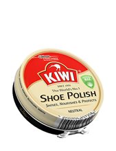 KIWI® SHOE POLISH КРЕМ ДЛЯ ОБУВИ В БАНКЕ (бесцветный)