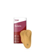 BRAUS Стельки ортопедические 2/3 Bolero (овечья кожа с жeстким супинатором )