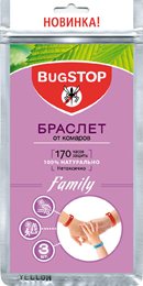 BugStop FAMILY -- 3 универсальных браслета в упаковке