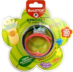 BugStop KIDS & TOY --  1 детский браслет в упаковке + игрушка