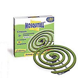 MOSQUITALL - Спирали мини "Универсальная защита" от комаров 6 шт