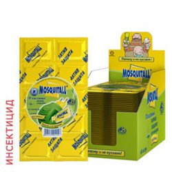 MOSQUITALL - Пластины "Актив защита" от комаров 10 шт