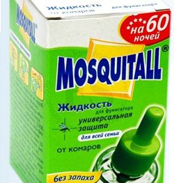 MOSQUITALL - Жидкость 60 ночей "Универсальная защита" от комаров
